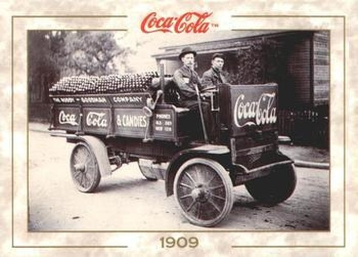 #14 Rapid Truck - 1993 Collect-A-Card Coca-Cola Collection Series 1