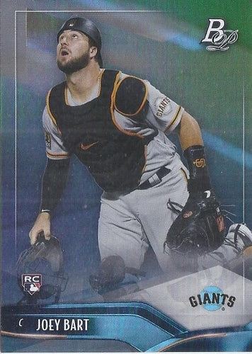#14 Joey Bart - San Francisco Giants - 2021 Bowman Platinum Baseball