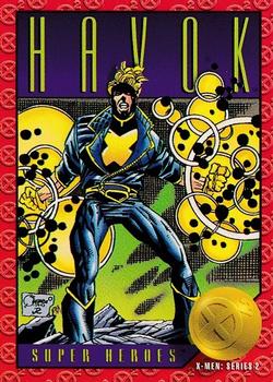 #14 Havok - 1993 SkyBox X-Men Series 2