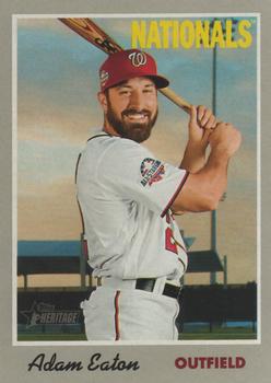 #14 Adam Eaton - Washington Nationals - 2019 Topps Heritage Baseball