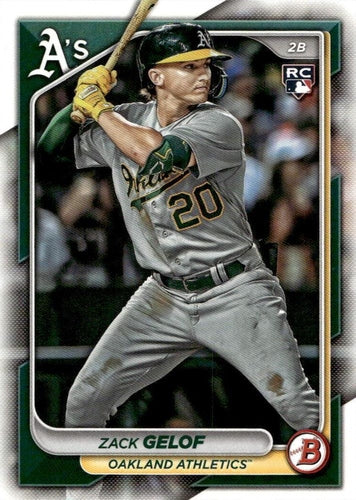 #14 Zack Gelof - Oakland Athletics - 2024 Bowman Baseball