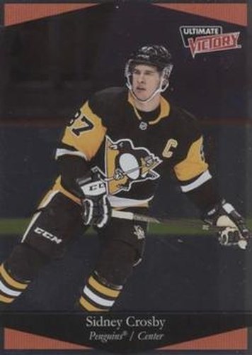 #UV-14 Sidney Crosby - Pittsburgh Penguins - 2020-21 Upper Deck - Ultimate Victory Hockey