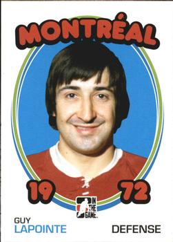 #14 Guy Lapointe - Montreal Canadiens - 2009-10 In The Game 1972 The Year In Hockey