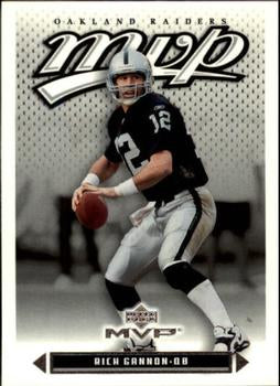 #14 Rich Gannon - Oakland Raiders - 2003 Upper Deck MVP Football