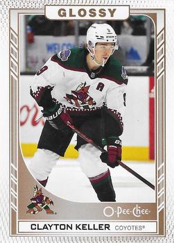 #R-14 Clayton Keller - Arizona Coyotes - 2023-24 O-Pee-Chee Glossy Gold Hockey