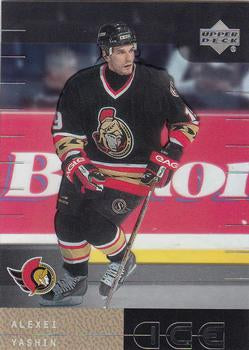 #74 Alexei Yashin - Ottawa Senators - 2000-01 Upper Deck Ice Hockey