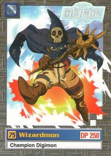 #14of32 75 Wizardmon - 2000 Upper Deck Digimon Series 2