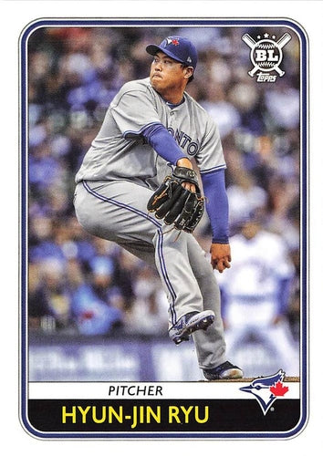#150 Hyun-Jin Ryu - Toronto Blue Jays - 2020 Topps Big League Baseball