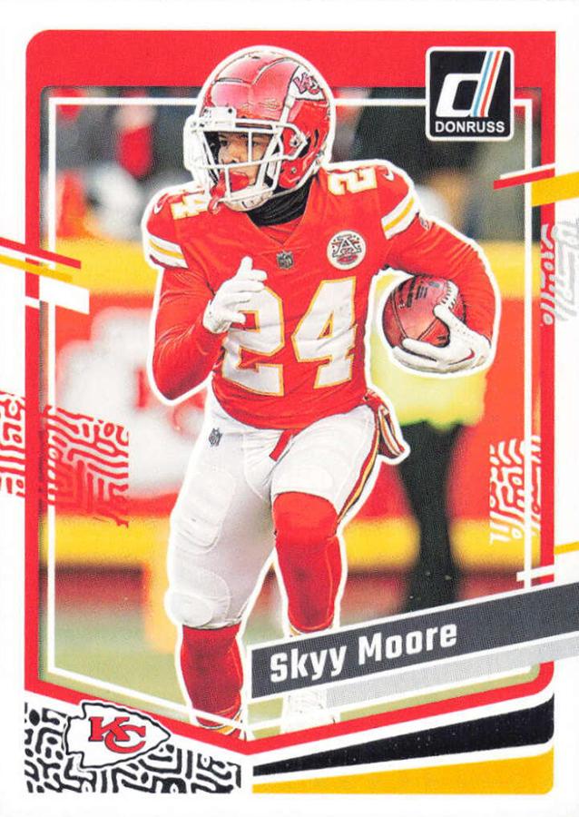 #150 Skyy Moore - Kansas City Chiefs - 2023 Donruss Football