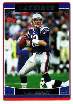 #150 Tom Brady - New England Patriots - 2006 Topps Football