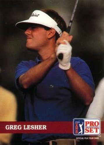 #150 Greg Lesher - 1992 Pro Set PGA Tour Golf