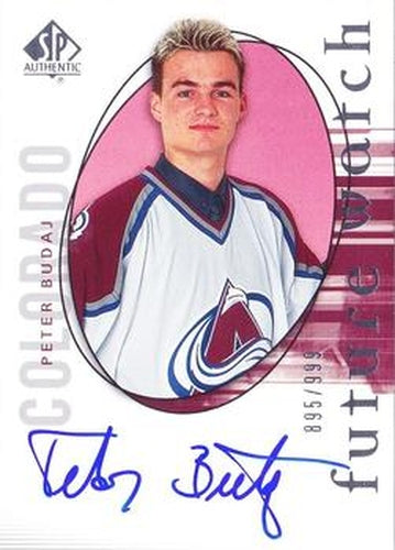 #150 Peter Budaj - Colorado Avalanche - 2005-06 SP Authentic Hockey