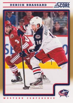 #150 Derick Brassard - Columbus Blue Jackets - 2012-13 Score - Gold Rush Hockey
