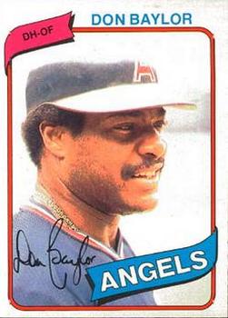 #150 Don Baylor - California Angels - 1980 O-Pee-Chee Baseball