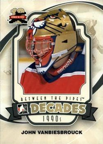 #150 John Vanbiesbrouck - Florida Panthers - 2011-12 In The Game Between The Pipes Hockey