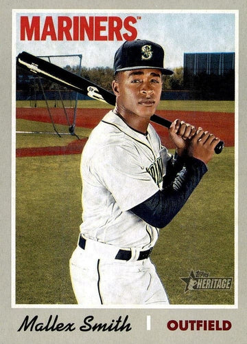 #150 Mallex Smith - Philadelphia Phillies - 2019 Topps Heritage Baseball