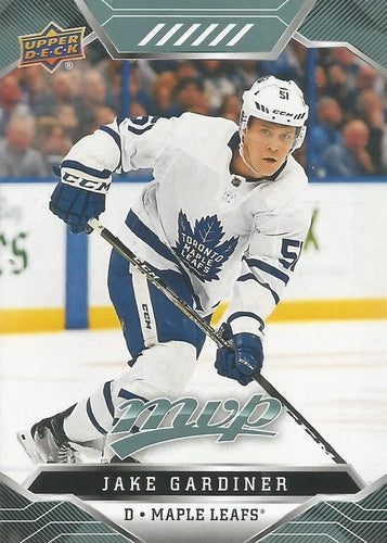#150 Jake Gardiner - Toronto Maple Leafs - 2019-20 Upper Deck MVP Hockey