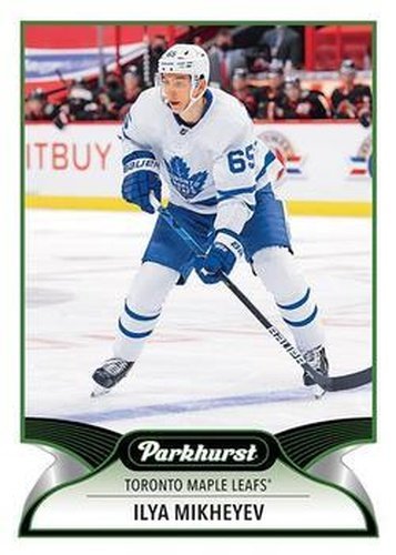 #150 Ilya Mikheyev - Toronto Maple Leafs - 2021-22 Parkhurst Hockey