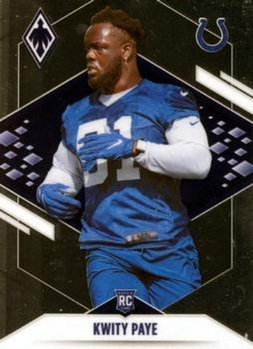 #150 Kwity Paye - Indianapolis Colts - 2021 Panini Phoenix Football