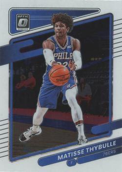 #150 Matisse Thybulle - Philadelphia 76ers - 2021-22 Donruss Optic Basketball