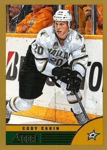 #150 Cody Eakin - Dallas Stars - 2013-14 Score - Gold Hockey