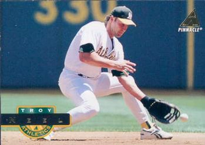 #150 Troy Neel - Oakland Athletics - 1994 Pinnacle Baseball