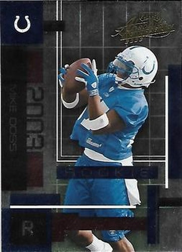 #150 Mike Doss - Indianapolis Colts - 2003 Playoff Absolute Memorabilia Football