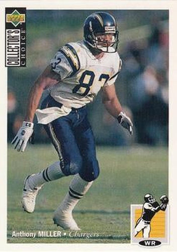 #150 Anthony Miller - San Diego Chargers - 1994 Collector's Choice Football