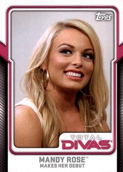 #5 Mandy Rose - 2017 Topps WWE - Total Divas Wrestling