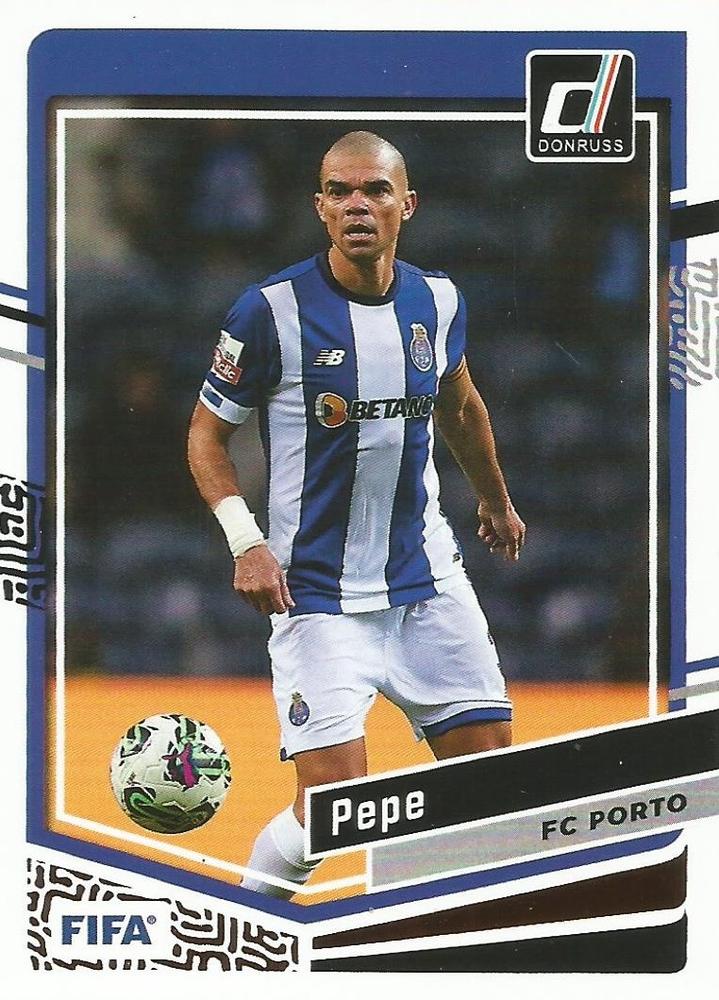 #151 Pepe - Porto - 2023-24 Donruss Soccer