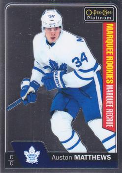 #151 Auston Matthews - Toronto Maple Leafs - 2016-17 O-Pee-Chee Platinum Hockey