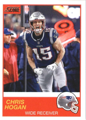 #151 Chris Hogan - New England Patriots - 2019 Score Football