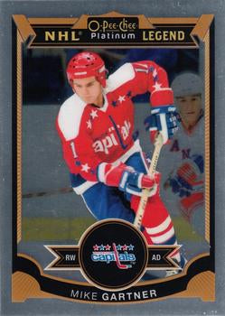 #151 Mike Gartner - Washington Capitals - 2015-16 O-Pee-Chee Platinum Hockey