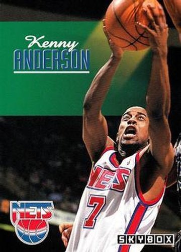 #151 Kenny Anderson - New Jersey Nets - 1992-93 SkyBox Basketball