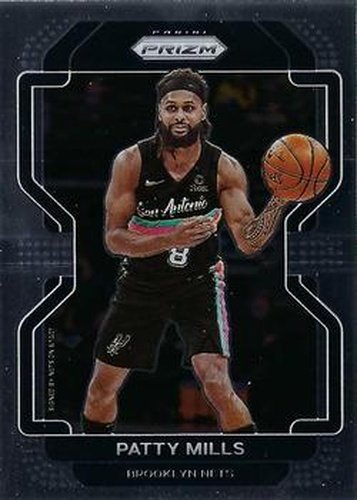 #151 Patty Mills - Brooklyn Nets - 2021-22 Panini Prizm Basketball