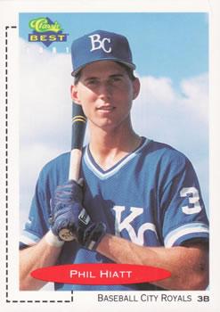 #151 Phil Hiatt - Baseball City Royals - 1991 Classic Best Baseball