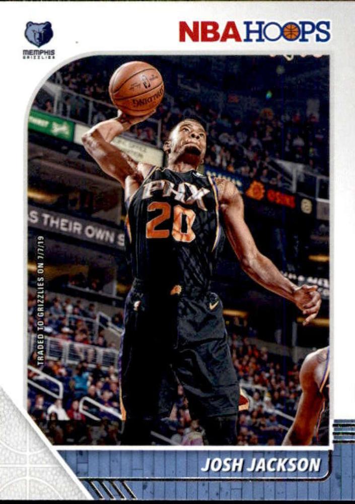 #151 Josh Jackson - Memphis Grizzlies - 2019-20 Hoops Basketball