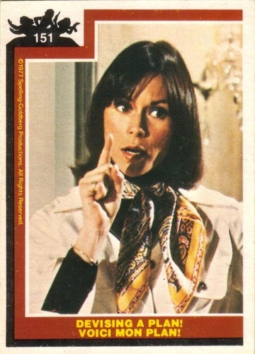 #151 Devising a Plan! - 1977 O-Pee-Chee Charlie's Angels