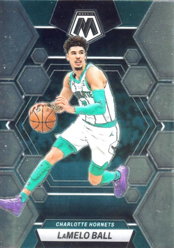 #151 LaMelo Ball - Charlotte Hornets - 2022-23 Panini Mosaic Basketball