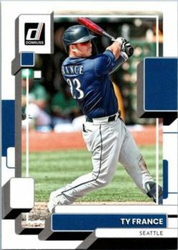 #151 Ty France - Seattle Mariners - 2022 Donruss Baseball