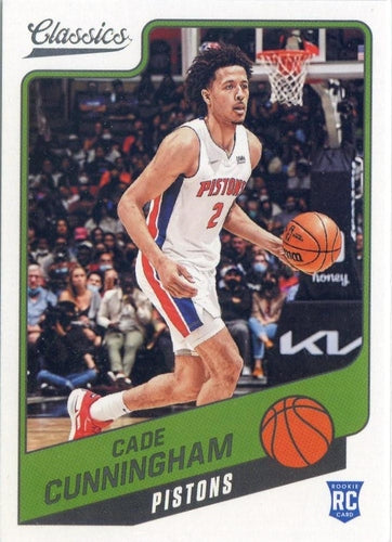 #152 Cade Cunningham - Detroit Pistons - 2021-22 Panini Chronicles Basketball