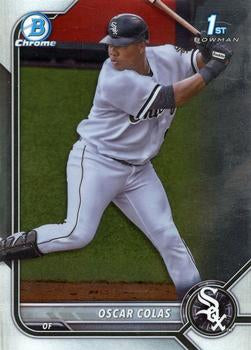 #BCP-152 Oscar Colas FBC - Chicago White Sox - 2022 Bowman - Chrome Prospects Baseball