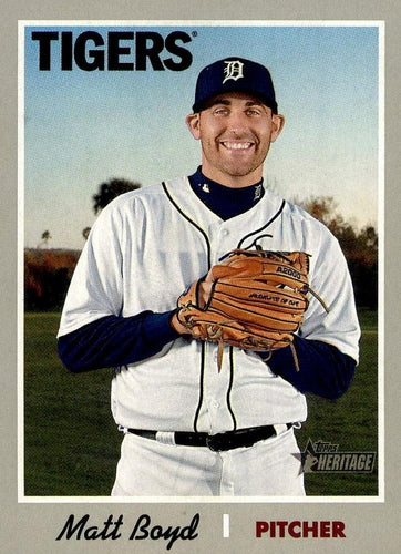 #152 Matt Boyd - San Diego Padres - 2019 Topps Heritage Baseball