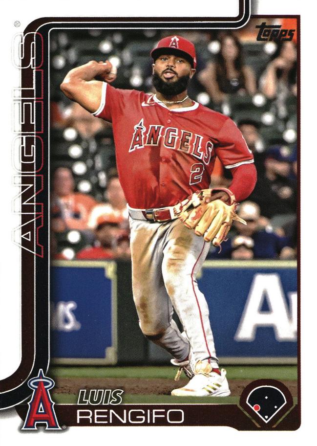 #152 Luis Rengifo - Los Angeles Angels - 2025 Topps Baseball