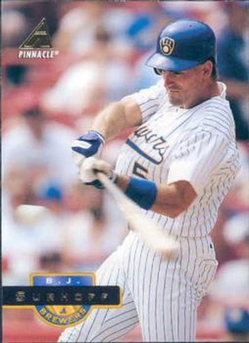 #152 B.J. Surhoff - Milwaukee Brewers - 1994 Pinnacle Baseball