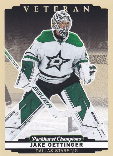 #152 Jake Oettinger - Dallas Stars - 2022-23 Parkhurst Champions Hockey