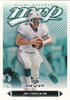 #152 Jay Fiedler - Miami Dolphins - 2003 Upper Deck MVP Football