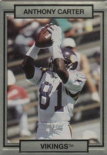 #152 Anthony Carter - Minnesota Vikings - 1990 Action Packed Football