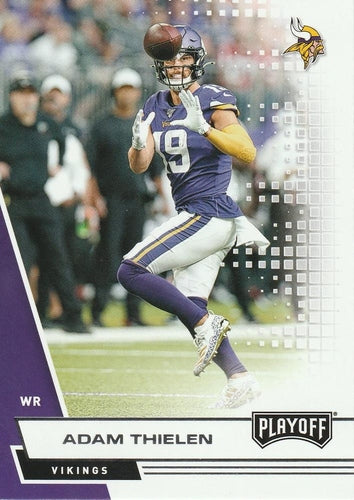 #152 Adam Thielen - Minnesota Vikings - 2020 Panini Playoff Football