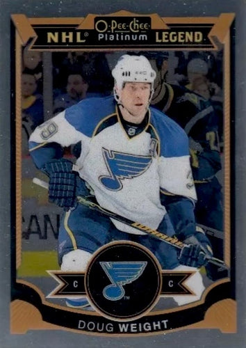 #152 Doug Weight - St. Louis Blues - 2015-16 O-Pee-Chee Platinum Hockey
